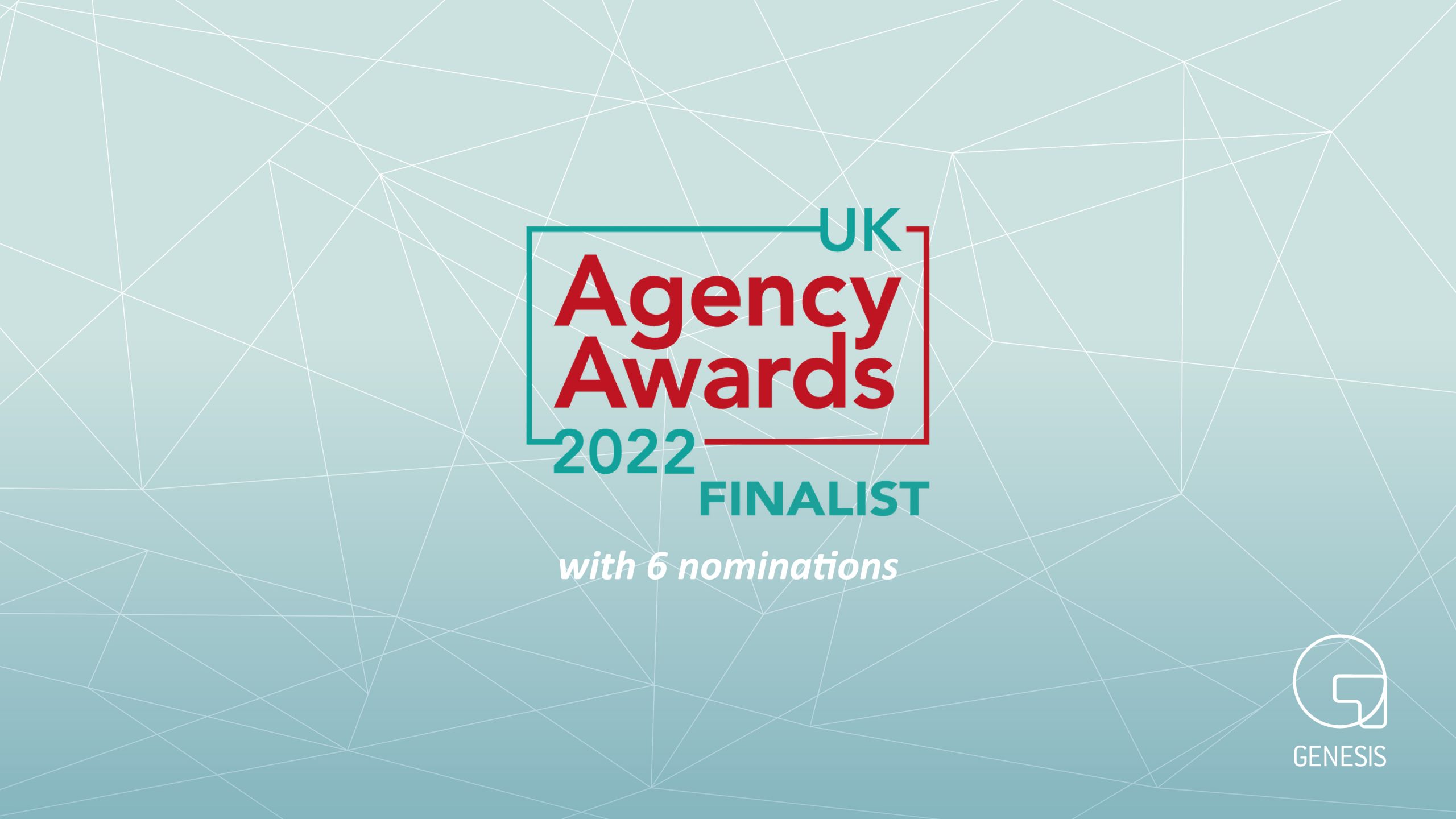 Image: GENESIS SHORTLISTED FOR SIX